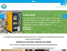 Tablet Screenshot of borderecosystems.co.uk